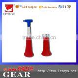 3 Section Retractable Fans Horn Adjustbale 3-section Horn Football Fans Horn Noise Maker Horn thumbnail-1