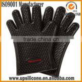 Hot Selling FDA Standard Heat Resistant Oven Mitts Silicone thumbnail-5