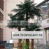 GNW 12ft High Artificial Plastic All Kinds of Outdoor Palm Trees Plants for Park Landscaping Decoration thumbnail-3
