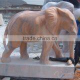 Outdoor Garden Decoration Stone Carving Elephant Marble Stone thumbnail-2