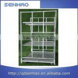 Big Flower Trolley Heavy Load Capacity Metal Mesh Trolley thumbnail-1