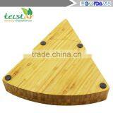 Manufacturers Selling Green Bamboo Cheese Plate of Cheese Knife Chopping Block thumbnail-5
