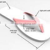 Promotional Light Pink Cotton Upper EVA Material Flip Flop thumbnail-1