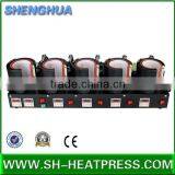 Popular Hot Sale 5 in 1 Mug Sublimation Heat Press Machine thumbnail-1