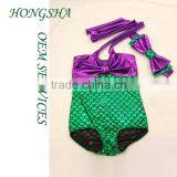 One Piece Mermaid Swimsuit for Girls Loveley Children Mermaid Swimsuit HSs7584 thumbnail-5