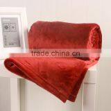 100% Polyester Printed Solid and Soft Coral Velvet Fleece Blanket thumbnail-2