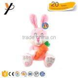 Cheap Carrot Plush Toy Pink Rabbit Toy thumbnail-1