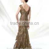 New Designer off Shoulder Deep v Neck Mother Wedding Coats for Brides thumbnail-2