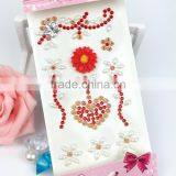 Special Gems Heart Rhinestone Pearl Sticker Self Adhesive Crystal Stickers For DIY thumbnail-2