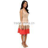 Women Casual One Piece Dress in Floral Print off the Shoulder Floral Dress Patterns thumbnail-3