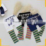 Wholesale Autumn Winter Casual Stripe Printing Kid's Pants Fashion Boys Legging thumbnail-1
