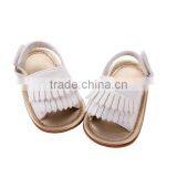Rubber Sole Wholesale Faux Leather Moccasins Kids Sandals China thumbnail-1