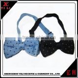 Fashion new design cheap great bow tie knitted mens