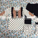 Wholesale Children's Fall Boutique Kids Clothing Girls Clothes Set thumbnail-1