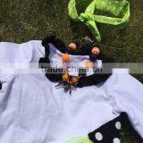 The Halloween Kids Girls The Witch's Shoes OUTFITS Pant Sets Girls Boutique Clothes Kids Sets With Matching Accessory thumbnail-4