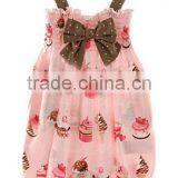 Beautiful Infant Girls Ice Cream Cake Rompers Outfit Cotton Clothes