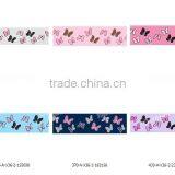 Hi-ana Ribbon 199 Butterfly Print Ribbon Animal Print Ribbon Printed Grosgrain Ribbon thumbnail-2