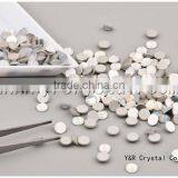 White Opal Nail Art Glass Rhinestone Silver Flat Back Rhinestones thumbnail-5