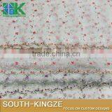 2016 Fashion Lace Fabric Exquisite Organza Jacquard Embroidery Small Multicolor Roses Fabrics DIY Clothing Accessories 2016 Fas thumbnail-2