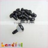 10mm Handmade Toy Craft Doll Black Safety Plastic Oval Nose thumbnail-2