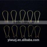 Copper Made Gold Plated U-Shaped Ear Clips Accessories With Silver Jewelry Ear Wire Hook thumbnail-1