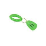 Promotional Saddle key tag with coil