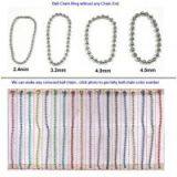 Bead Chain, Ball Chain, Steel Chain, Metal Chain, Bolt Ring Clasp thumbnail-2