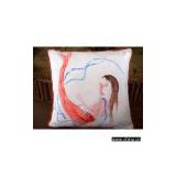 Sell Hand-Painted Silk Pillow