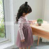 B22643A Autumn New Design Girl Cotton Stripe Sling Princess Dress thumbnail-6