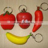 pu Keychain (fruit)