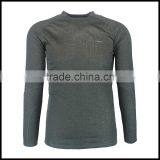 W15-ACC-M-01-C Grey 100% Polyester T-shirt For Men Long Sleeve thumbnail-1