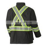 OEM Mens Reflective Blue Wear Rough Workwear Plus Size Coal Mine Work Jacket for Mining thumbnail-5
