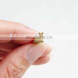 Teeny Tiny Gold Bunny Stud Earrings Easter Rabbit Stud Earrings Simple Modern Jewelry thumbnail-3