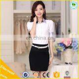 New Stytle Women Office Uniform Dresses, Women Uniform Designs for Office thumbnail-2