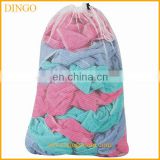 Hot sale 100% Eco-friendly laundry wash bag , Custom mesh laundry bag
