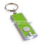 promotion led light flash keychain and keyring and key tag