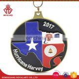 Antique Copper Zinc Alloy Custom Medal With Grosgrain Ribbon thumbnail-5