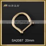 Cheapest Hot-sale Colorful Covered Wood Ring Buckle thumbnail-3