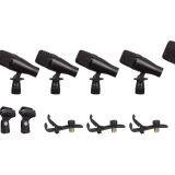 Wired Microphone Kit For Drums