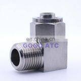 Quick Coupler ZG1/4'',O.D 6mm Male Thread PU Nylon Tube Fast Twist Hose Stainless Steel 304 L Type Connector Tank Pipe Fitting thumbnail-3