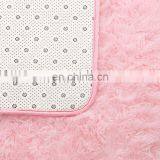 Living Room Soft Pink Polyester Rugs Shaggy Carpet thumbnail-7