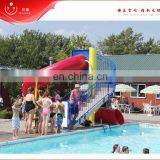 Hot Family Water Slide Mini Spiral Pool Slide For Swimming Pool For Sale thumbnail-2