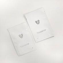 Aluminum Foil Self-adhesive Bag Zipper Bag White Printing Composite Packaging Bag Metal Color Bag Atomizer Packaging Bag thumbnail-3