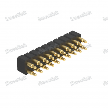 Dnenlink 3.00mm Pitch Dual Row Dual Row H4.0mm Straight SMT PogoPin Connector thumbnail-4