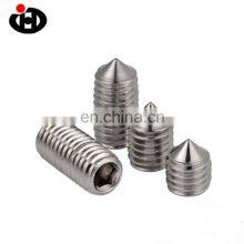 High Quality Stainless Steel GB78 Hex Socket Cone Point Screw thumbnail-3