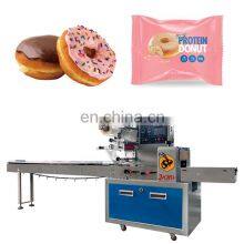 Automatic Small Bread Pillow Packing Machine for Donut Cake Packing Machine Doughnut Sandwich Plastic Bag Packaging Machine thumbnail-1