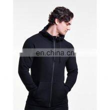 Custom Full Face Zip Up Hoodies With Custom Printed Logo Men Cotton Fleece Street Fashion Best Selling Full Zipper Hoodie thumbnail-1