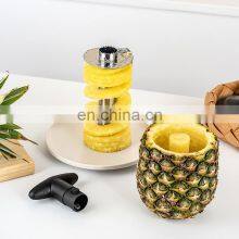 Pineapple Magic Spiral Stylish Blade Slicer Kitchen Appliances Stainless Steel Creative Dry Manual Fruit Cutter thumbnail-2