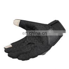 Touch Screen Full Finger Black Antislip Outdoor Other Sports Motorbike Motorcycle Racing Gloves thumbnail-5