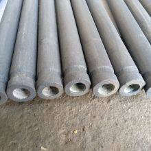 NSiC Thermocouple Protection Tubes, Nitride Bonded Silicon Carbide Ceramic Tubes, Advanced NSiC Heating Protective Tubes thumbnail-3